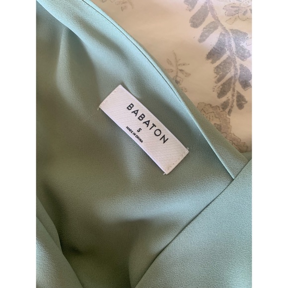 Babaton Casimir Dress in Sage - Picture 4 of 8